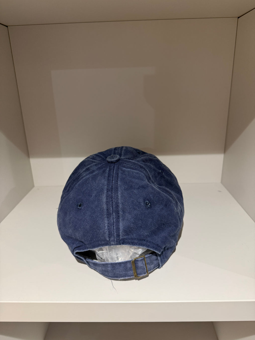 Cappellino blu con stampa proud goose