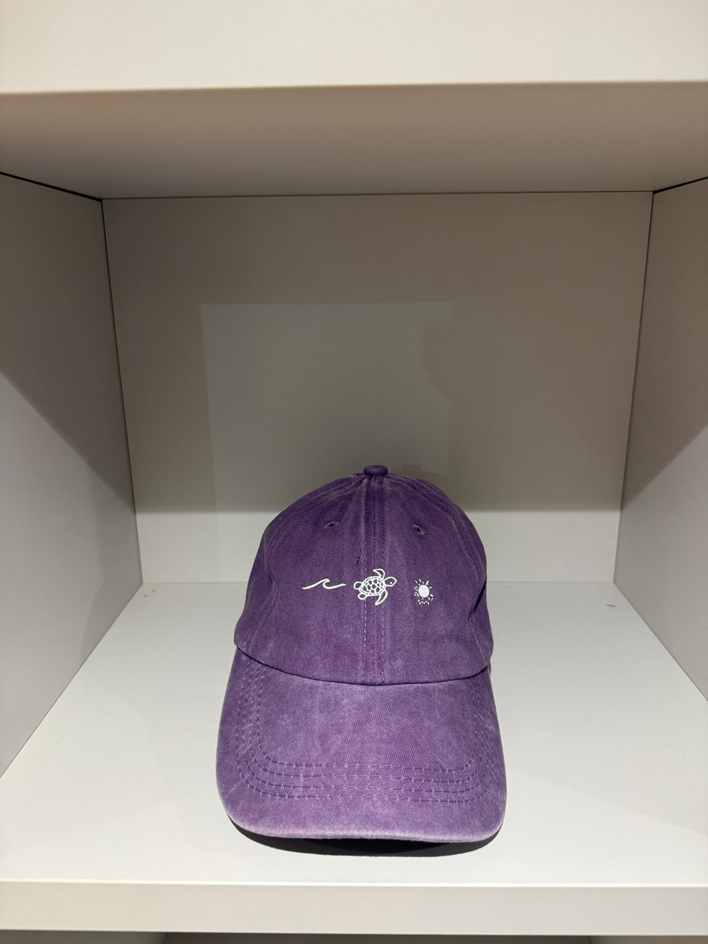Cappellino viola sun turtle and holyday