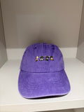 Purple buffalo hat
