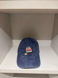 Botero blu navy hat cat